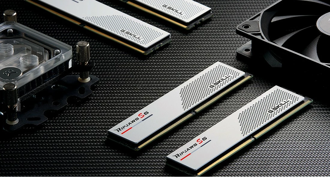 RAM Memorje G.Skill Ripjaws S5 32GB (2x16GB) DDR5 5600MHz e bardhë