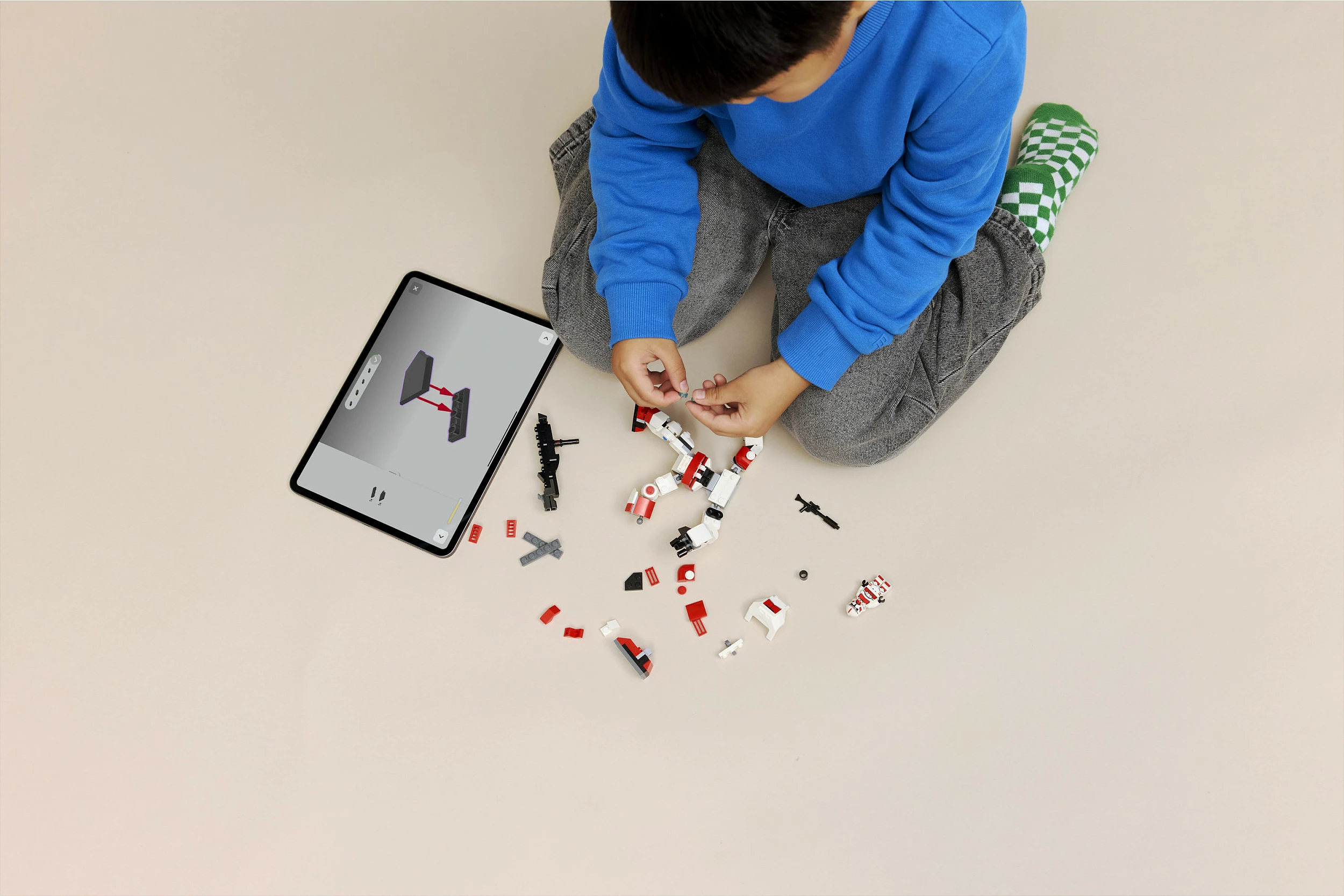 Set ndërtimi LEGO Star Wars 75448 Clone Shock Trooper Mech, 151 pjesë, shumëngjyrësh