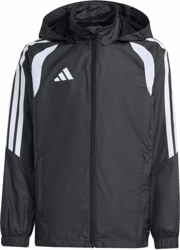 Jakne për fëmijë adidas, e zezë [Madhësia: 128 cm]