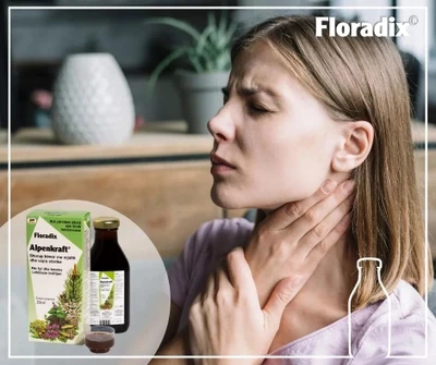 Shurup bimor për kollë Salus FLORADIX Alpenkraft, 250 ml