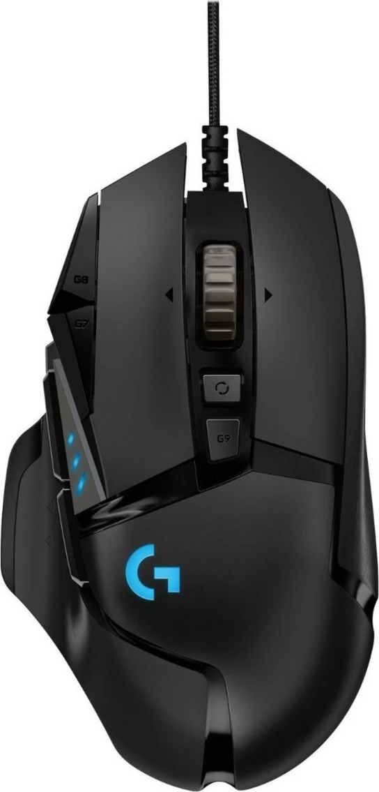 Maus, Logitech, G502 HERO 910-005470, gaming me performancë të lartë, e zezë