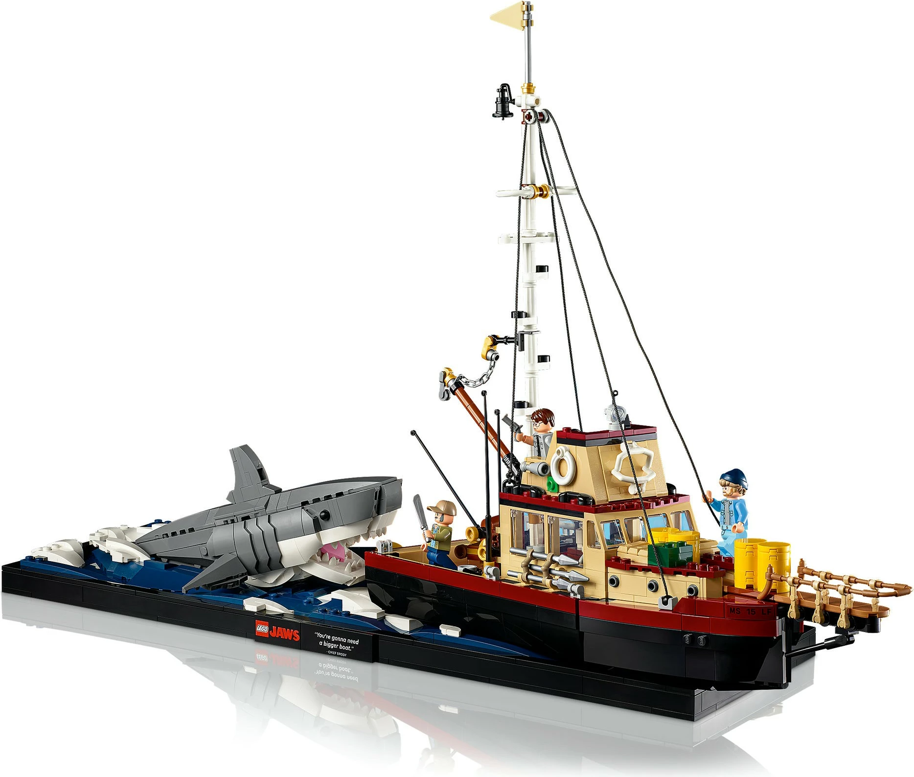 Set LEGO Ideas 21350 Jaws, 1497 copa