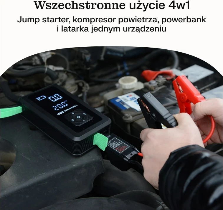 Power bank Green Cell CJSGC03, 8000 mAh, E zezë, Jeshile e çelët