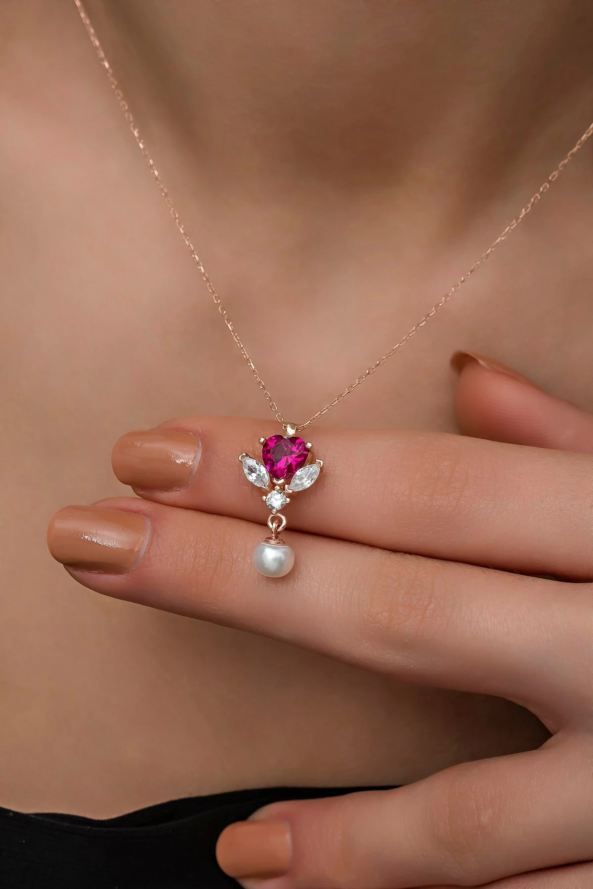 Varëse argjendi, ngjyrë rozë e artë, fuksia, e bardhë, Jumeon, NRZ998336