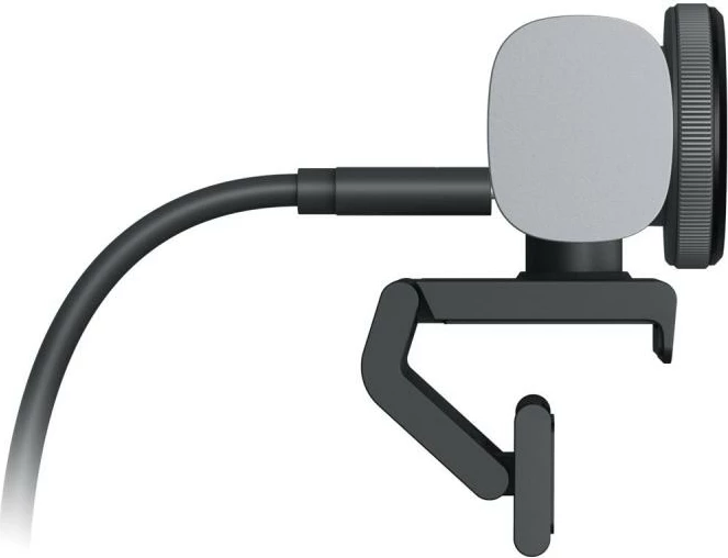 Webcam, Logitech MX Brio 960-001554, 4K ultra-wide 8MP, për livestream, gri e çelët