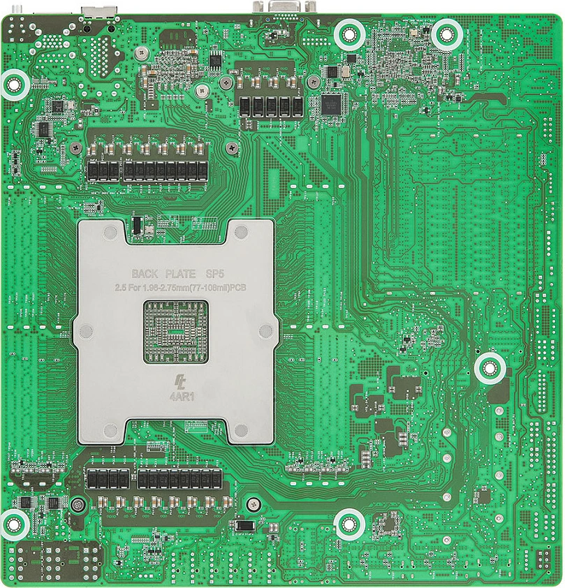 Pllakë amë ASRock TURIND8UD-2T/X550, Socket SP5, AMD EPYC 9004, 2x 10GbE, 8x DIMM