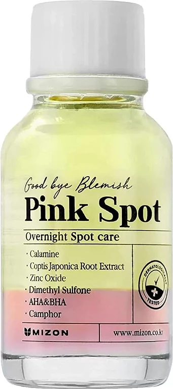 Serum për fytyrë për femra Mizon Goodbye Blemish Pink Spot, 19ml