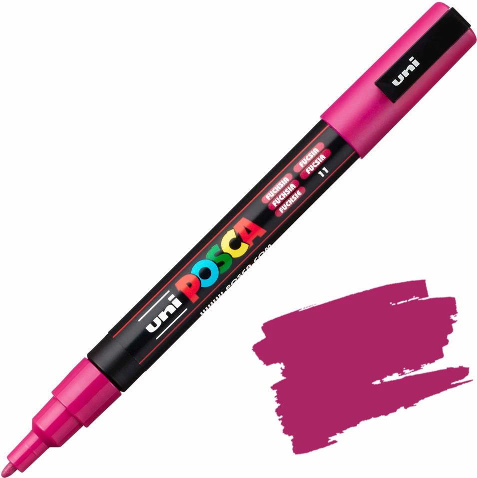 UNI-MARKER pc-3m POSCA FUCHSIA