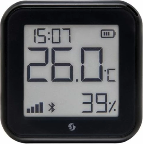 Sensor temperature dhe lagështie Shelly H&T Gen3, i bardhë