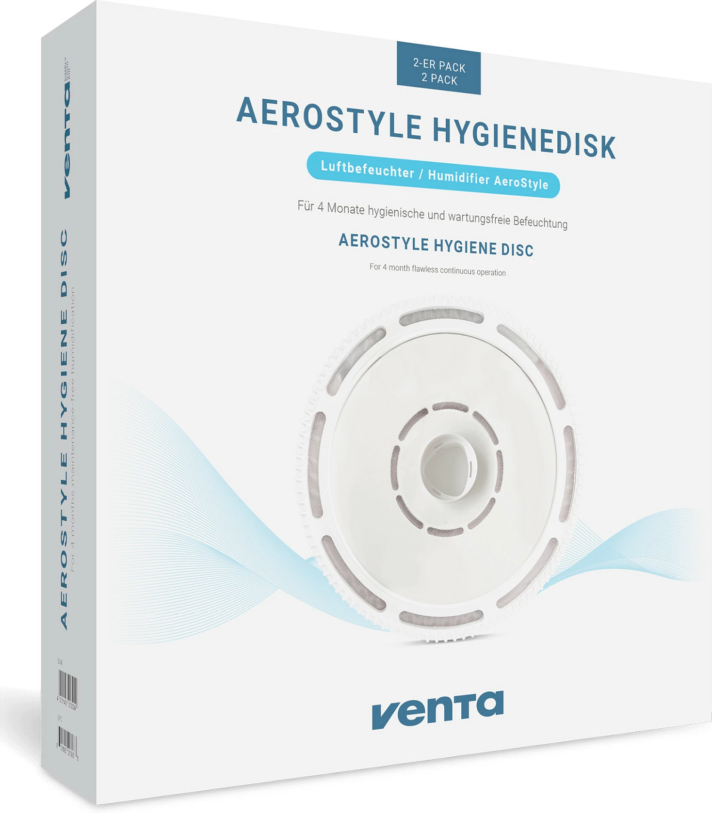 Disk higjienik Venta AeroStyle, për lagështues ajri, 2 copë