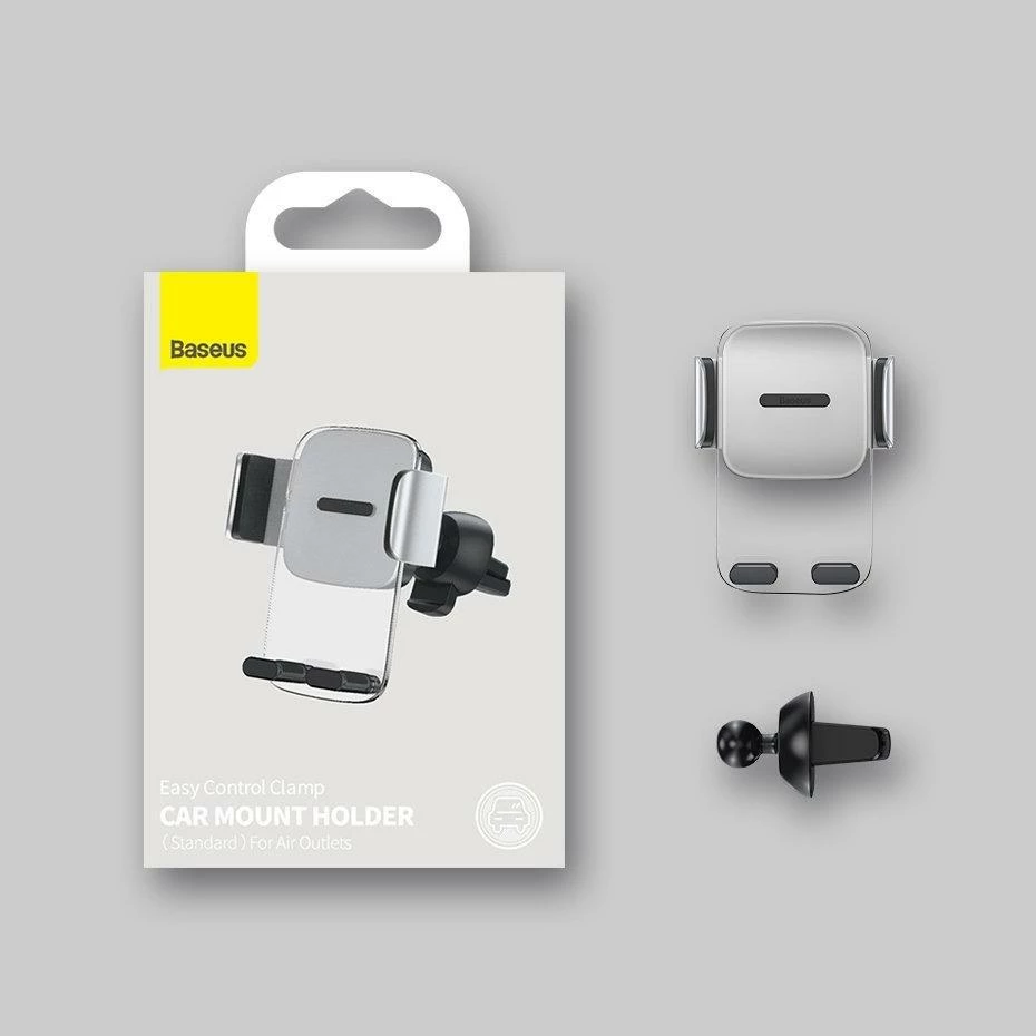 Mbajtës telefoni për makinë Baseus Easy Control Clamp SUYK000-001, i zi