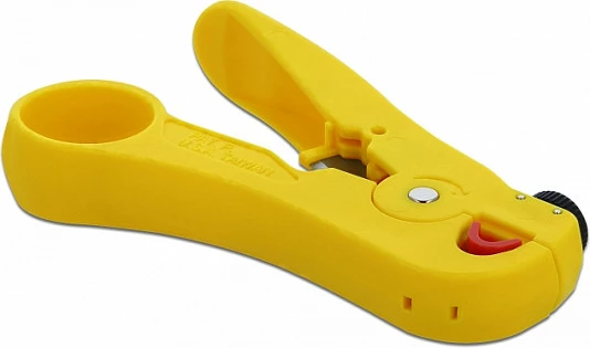 Vegël zhveshëse kabllosh DeLOCK 3.5-9.0 mm, e verdhë