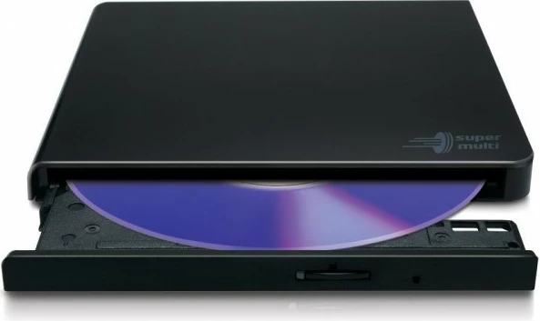 Disk optik i jashtëm LG Slim Portable - USB 2.0 - e zezë
