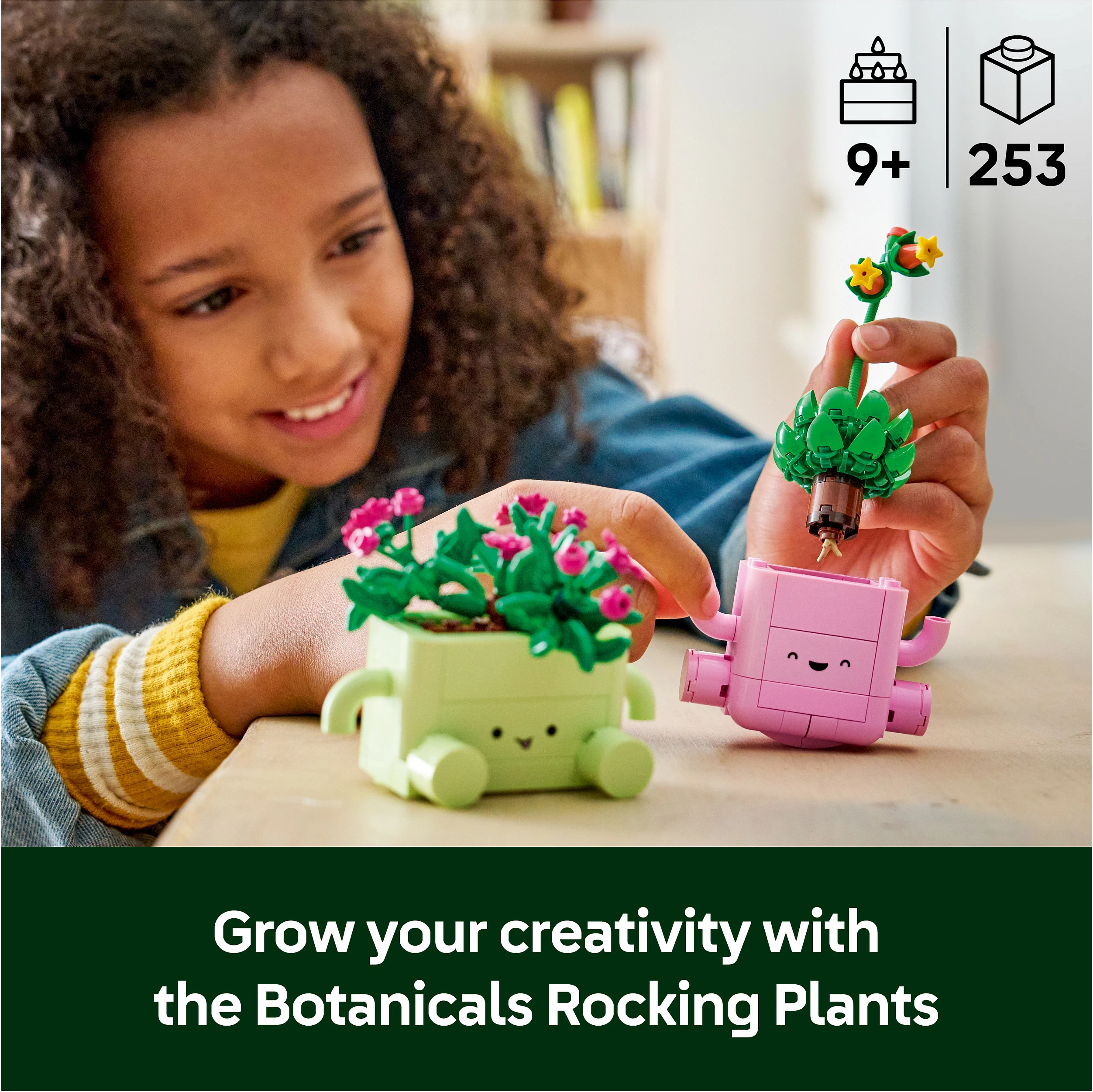 Set LEGO Botanicals Rocking Plants 11506, 253 copë, multikolor