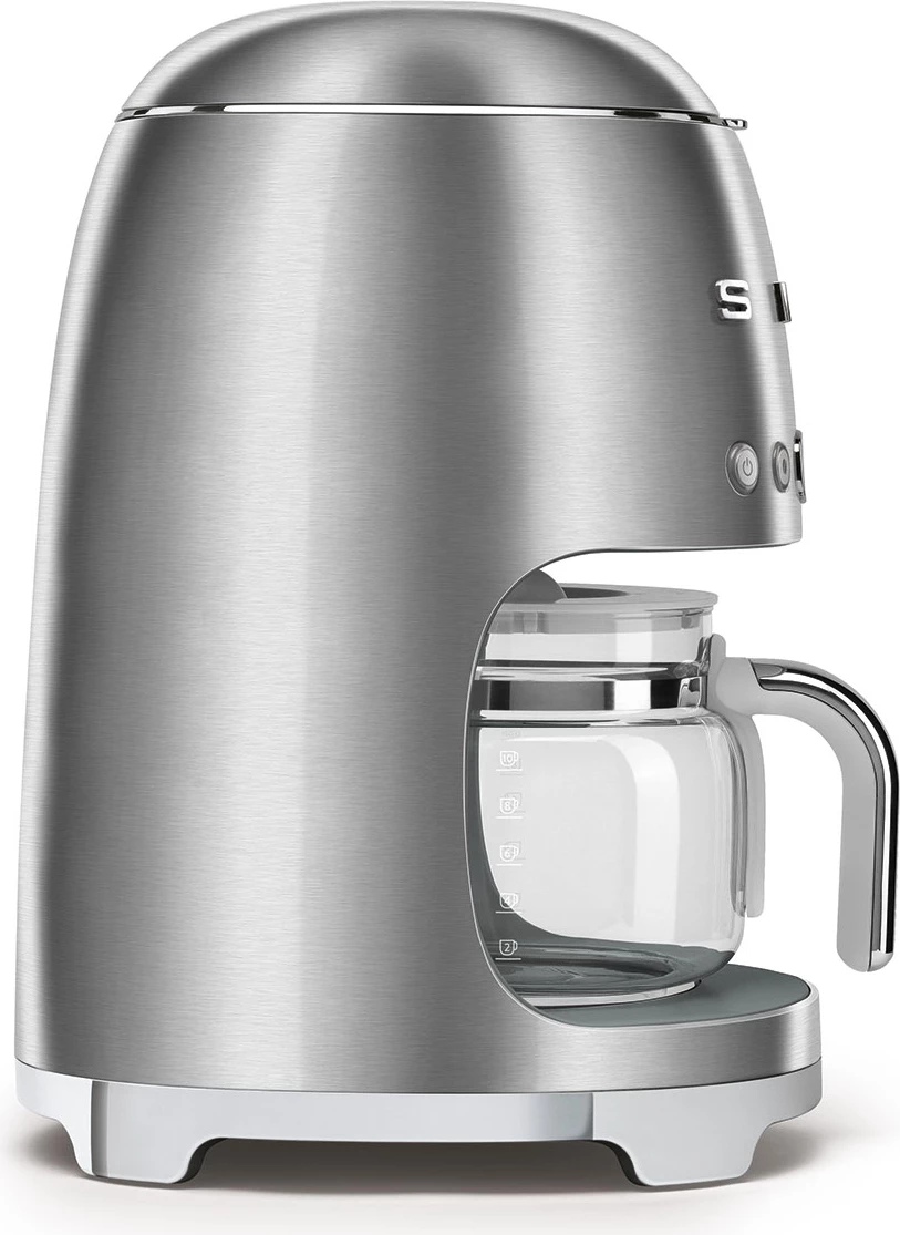 Aparat kafeje me filtër Smeg 50'Style DCF02SSEU 1.4 L 1050 W 10 filxhana, argjend