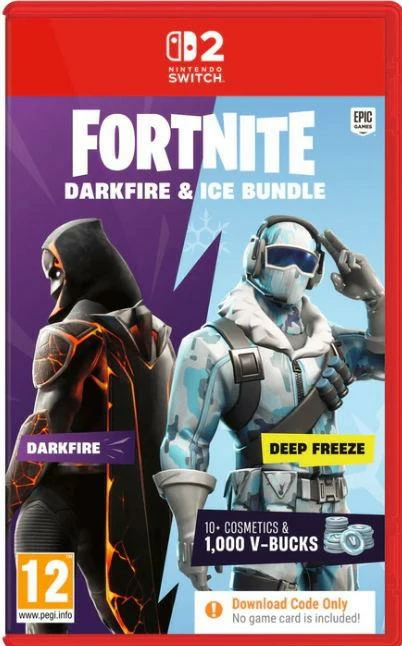 Lojë Nintendo Switch Fortnite Darkfire & Ice Bundle, Epic Games, kod digjital
