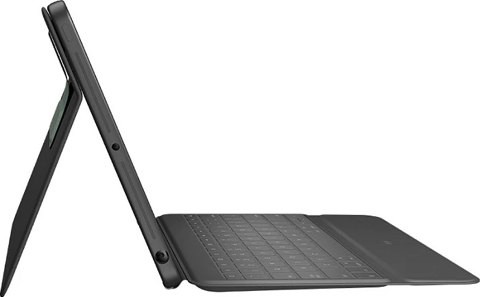 Mbështjellës me tastierë Logitech Rugged Folio, Graphite