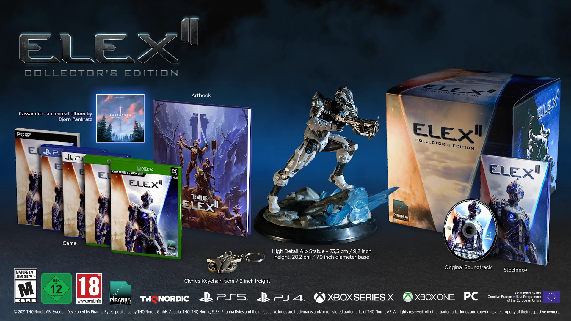 Lojë PS5 THQ Nordic Elex II Collector's Edition, PEGI 18