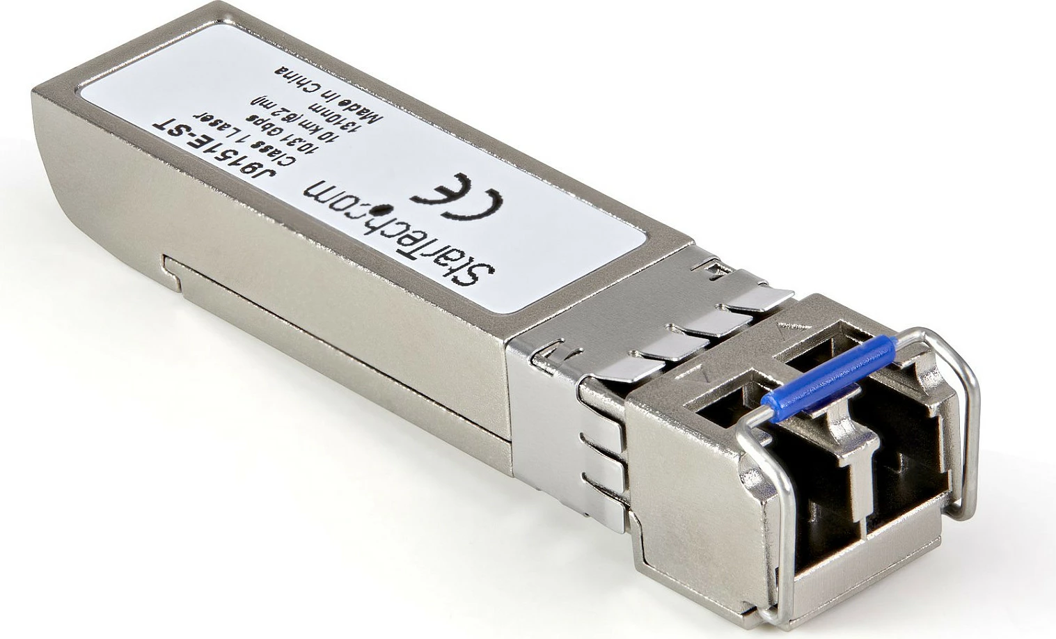 Modul transceiver SFP+ StarTech J9151E-ST, 10GBase-LR, 1310nm, LC, Single Mode, 10 km, argjend