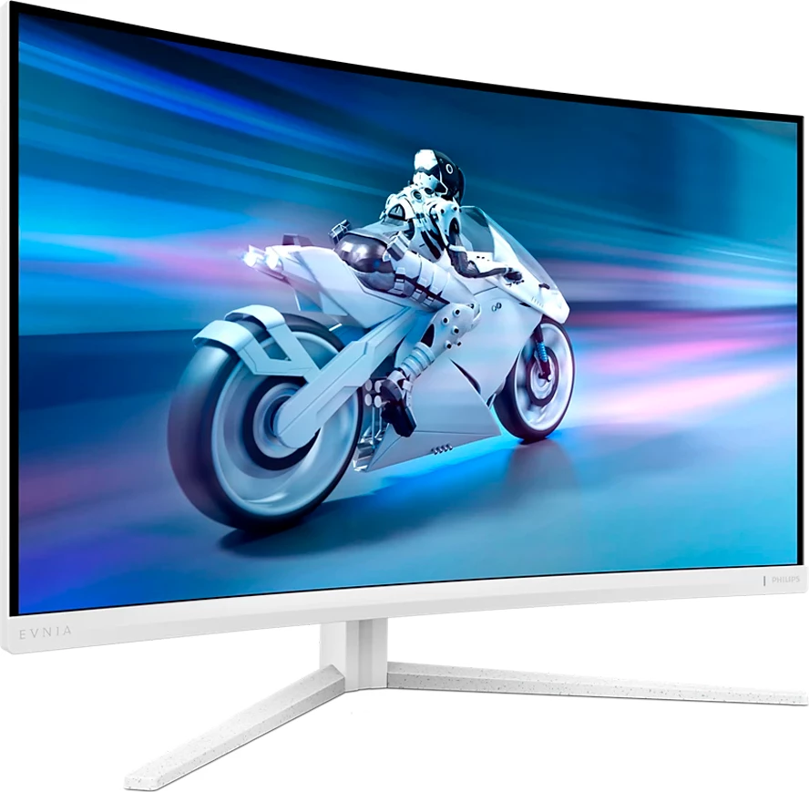 Monitor PHILIPS Evnia 5000 32M2C5501 32\" QHD 180Hz 1ms i lakuar VA, i bardhë