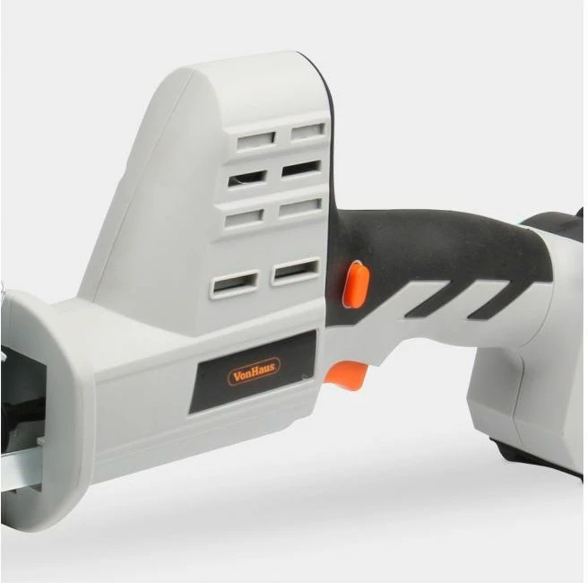 Sharrë kopshti pa kabllo VonHaus F-Series 3500192 10.8V 2.0Ah, teh 130mm, prerje 20mm, gri/zi, set me bateri & karikues