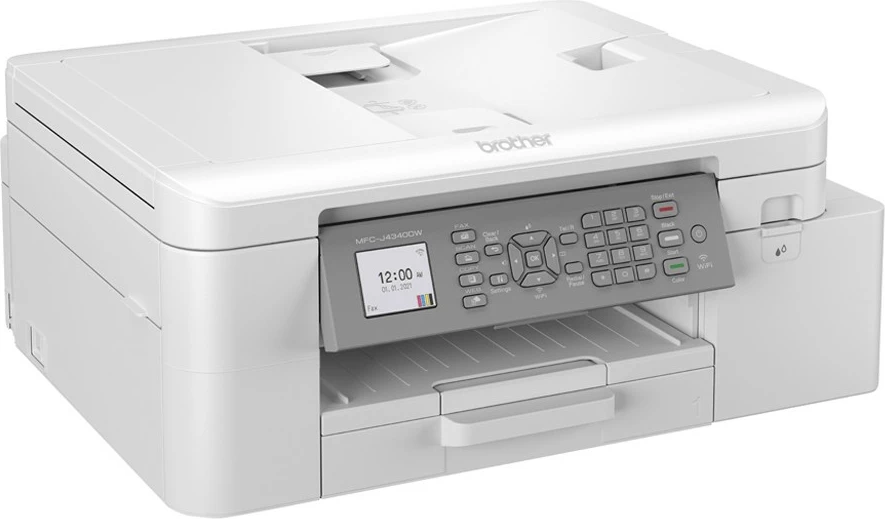 Printer multifunksional Brother MFC-J4340DW, inkjet, ngjyra, A4, i bardhë