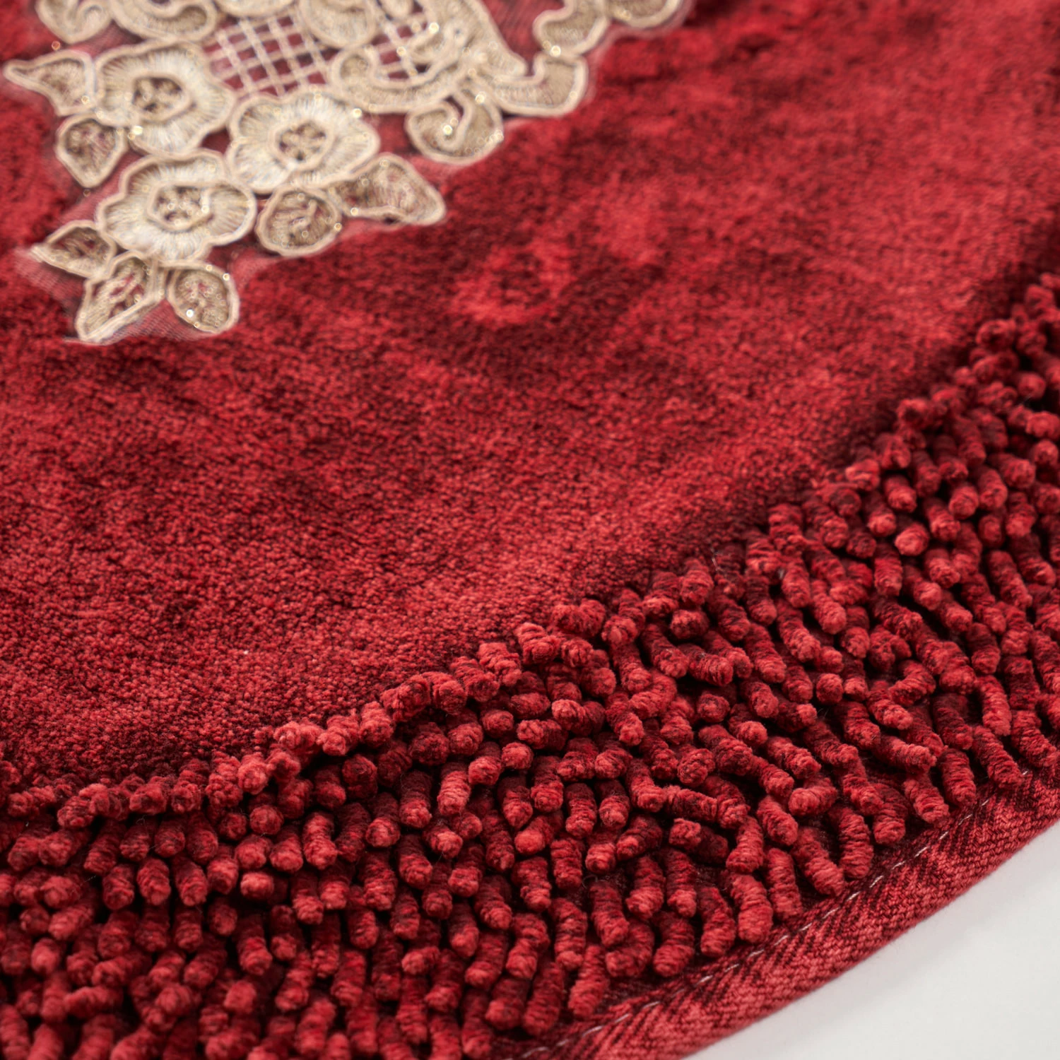 Set tapetash për banjo, 2 copë, ngjyrë e kuqe e errët, Mijölnir, Aln_E4_782