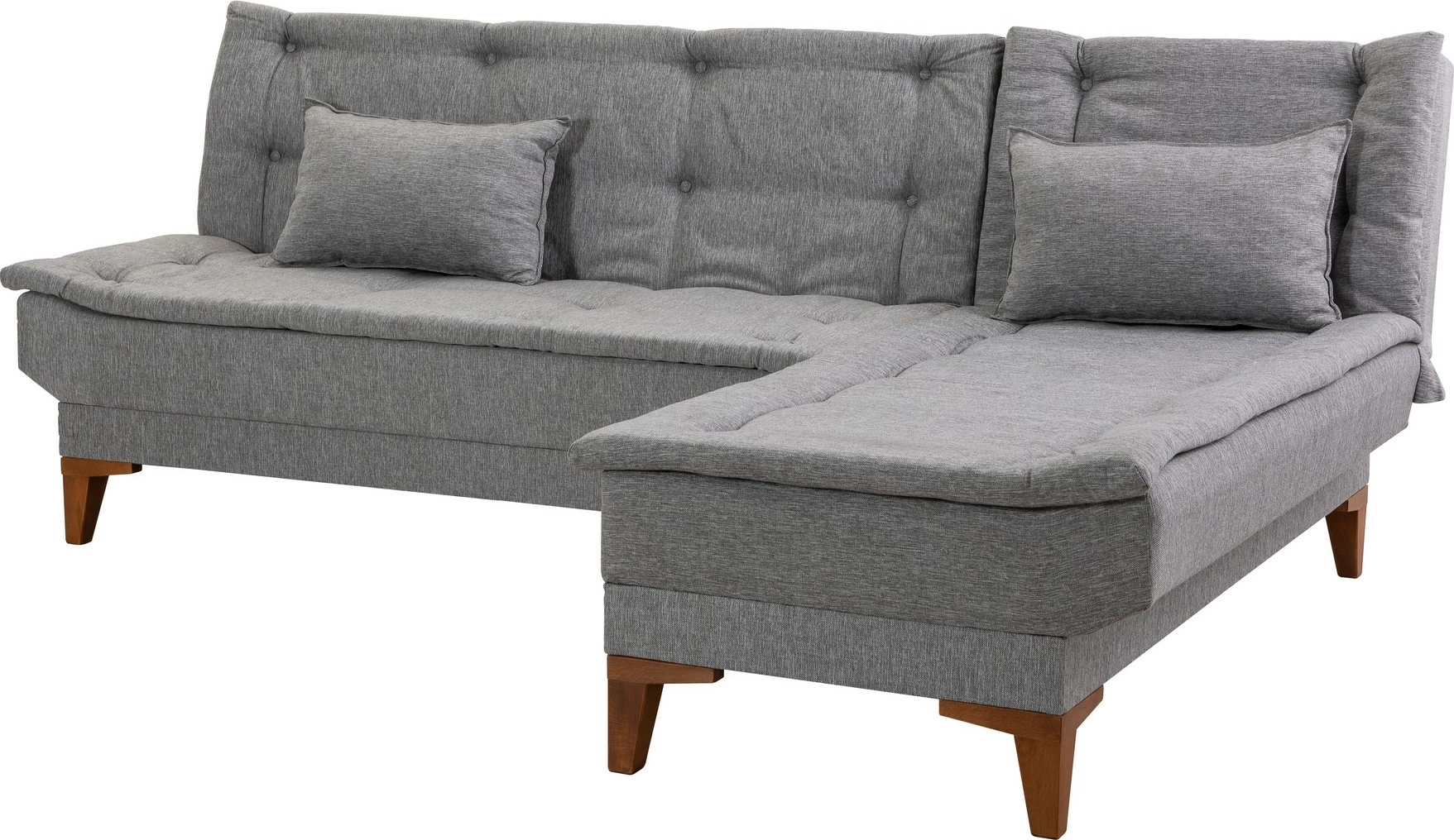 Kënd-sofë krevati Atelier del Sofa, Santo, ngjyrë gri