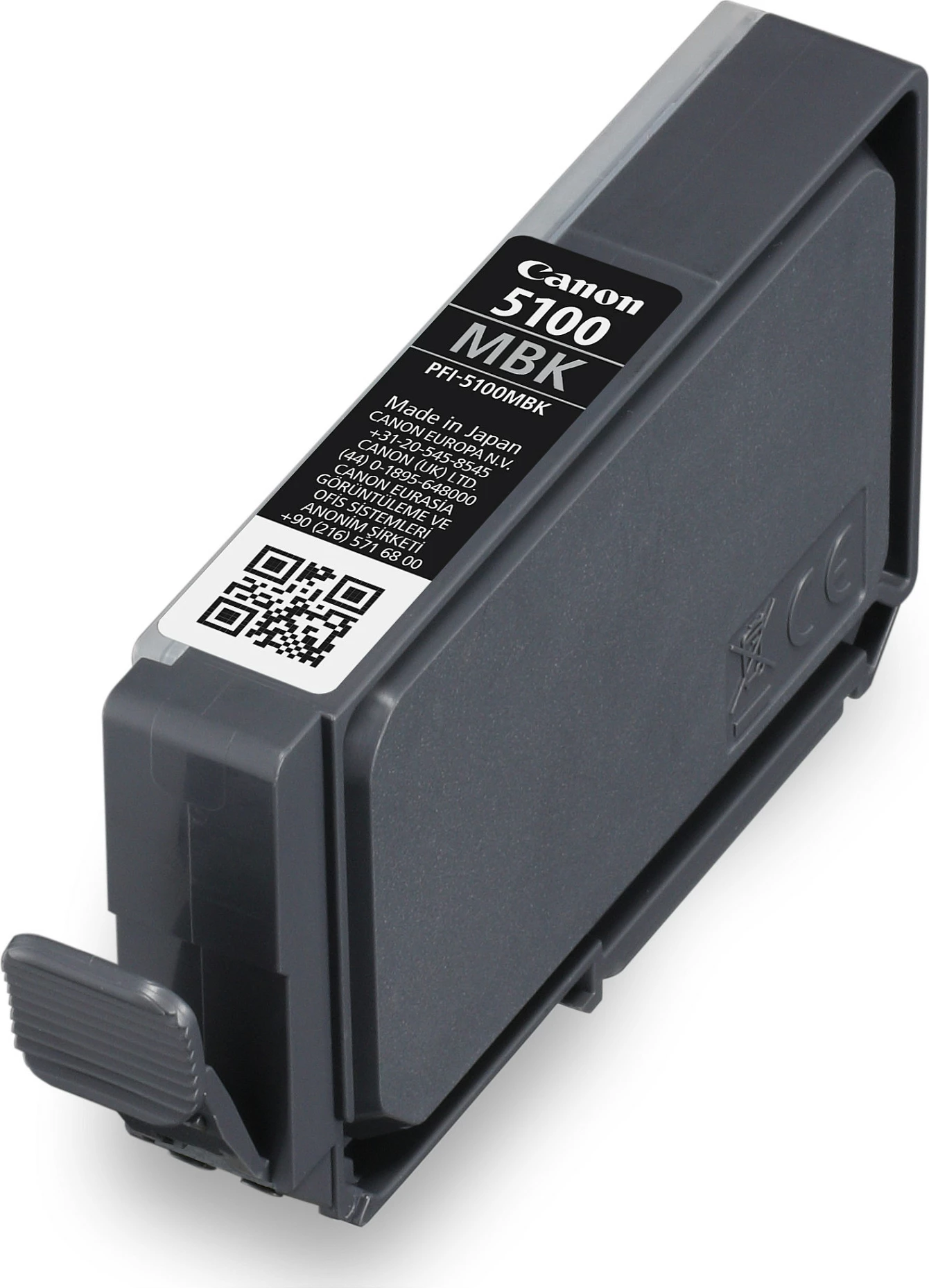 Kartutë boje Canon PFI-5100 MBK, 14.4 ml, për imagePROGRAF PRO-310, Matte Black