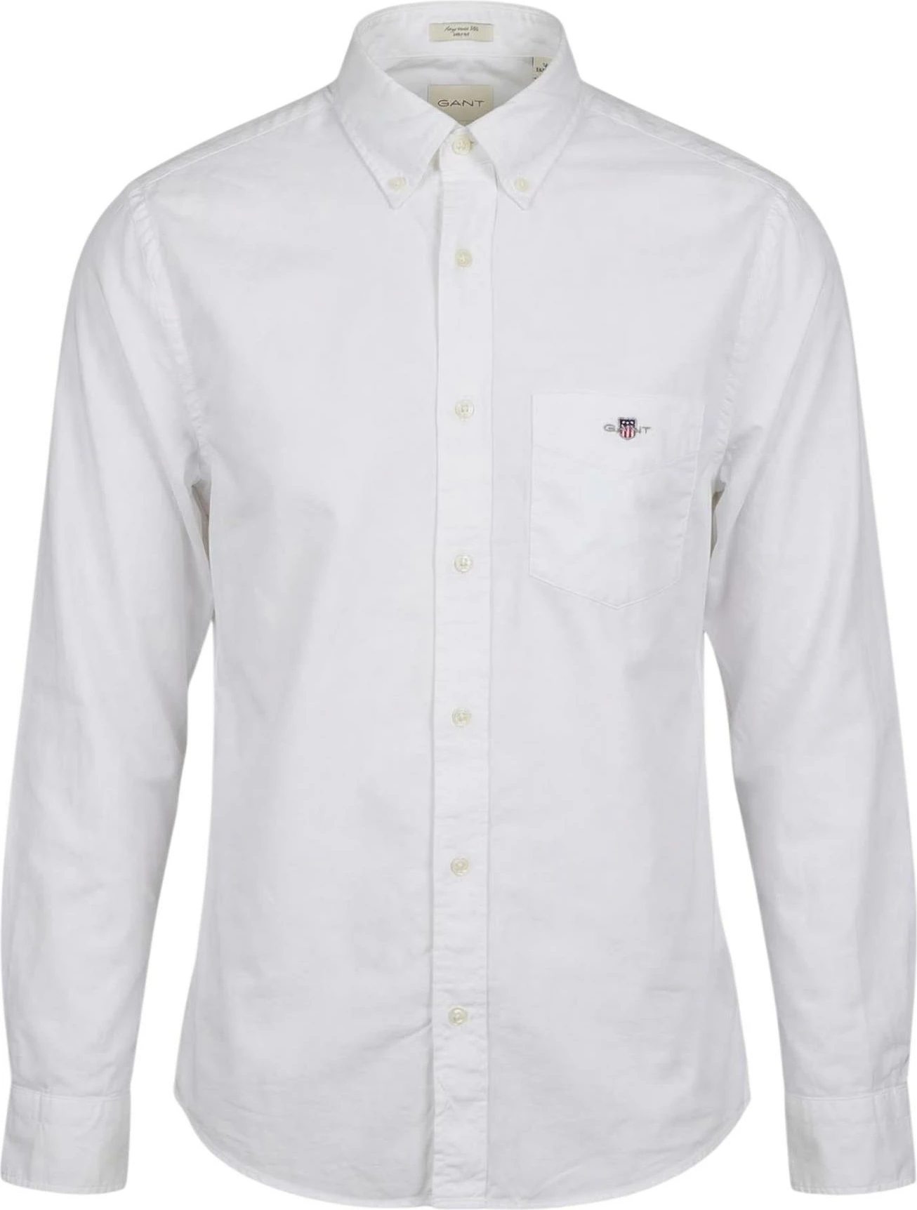 Këmishë për meshkuj Gant REG Classic Poplin 2601.3000100, e bardhë [Madhësia: L]