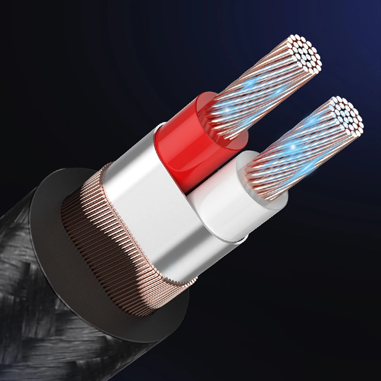 Kabllo audio Ugreen AV127 10625, mini jack 3.5mm në jack 6.35mm, 1m, Gri