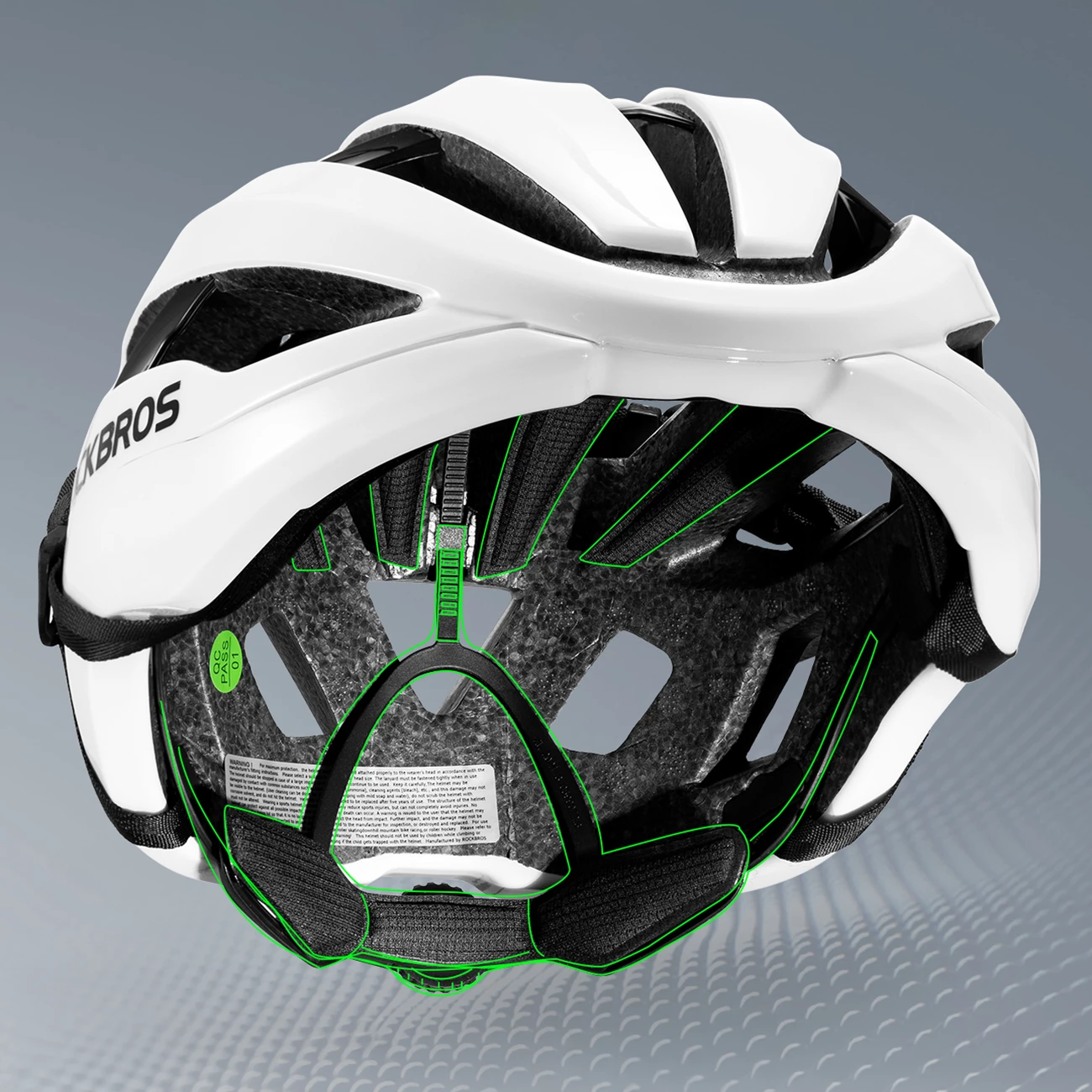 Helmë biçiklete Rockbros LK-79 58–62 cm, e bardhë