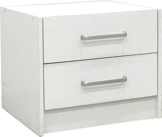 Set dhome gjumi Olympus, ngjyrë e bardhë, shtrat 140x200cm, 3 copë