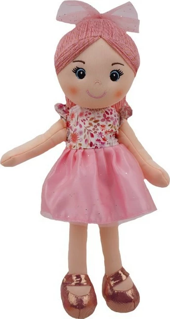 Kukull pëlhure, TULILO, Julia 9531, 35 cm, rozë