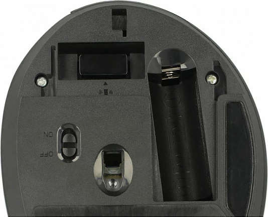 Maus DeLOCK vertikal pa kabllo, 1600 DPI, 2.4 GHz, për dorë të djathtë, i zi