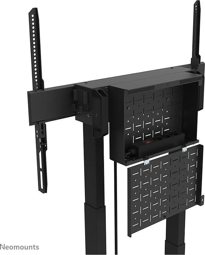 Stendë dyshemeje motorike Neomounts FL55-875BL1, 100", 110 kg, e zezë