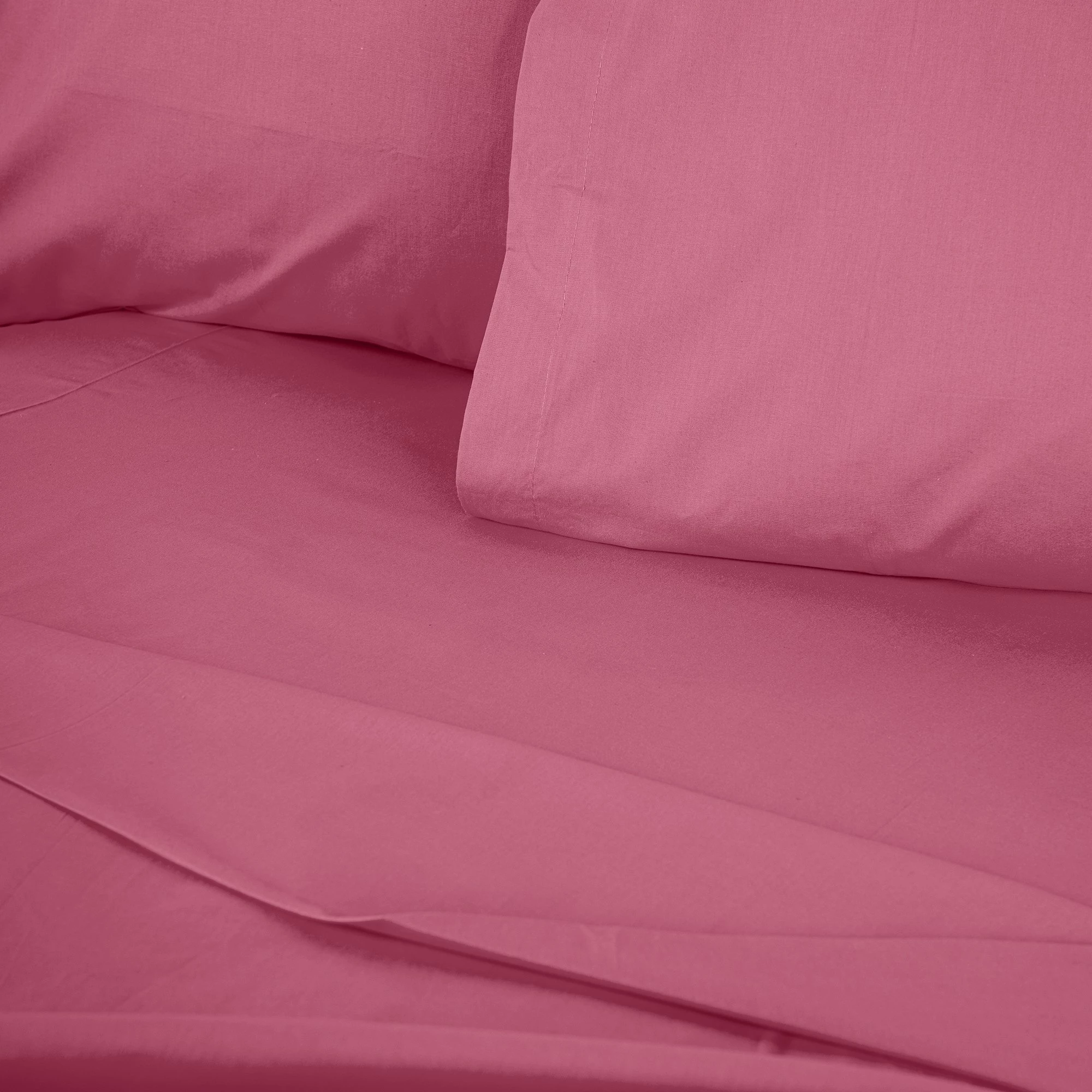 Mbulesë jorgan për super king, ranforce, ngjyrë dusty rose, L'essentiel, 260x220cm