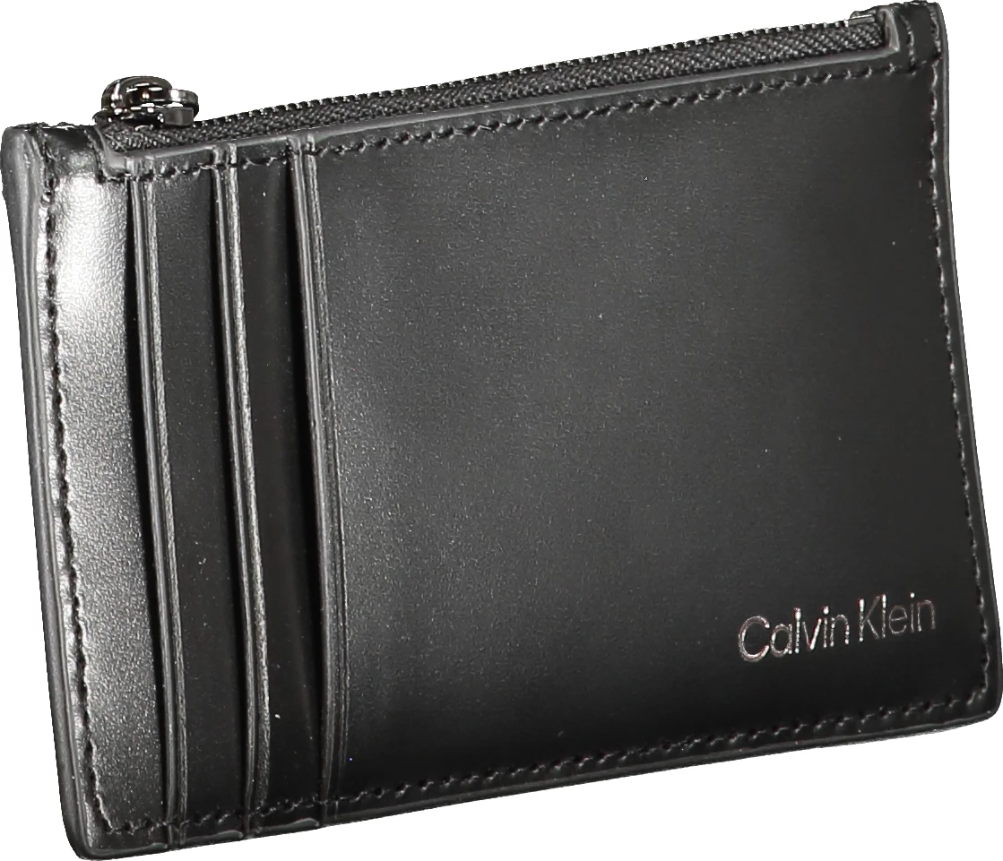 Portofol për meshkuj CALVIN KLEIN, i zi