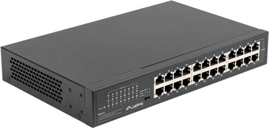 Switch Lanberg, RSGE-24 Porte, 19'', 1GB