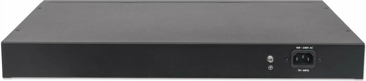 Switch Intellinet 560559, 24-Port Gigabit PoE+, Web-Managed, 2x SFP, 19" Rack, i zi