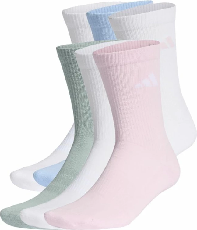 Çorape crew adidas Cushioned JZ7644, 6 palë