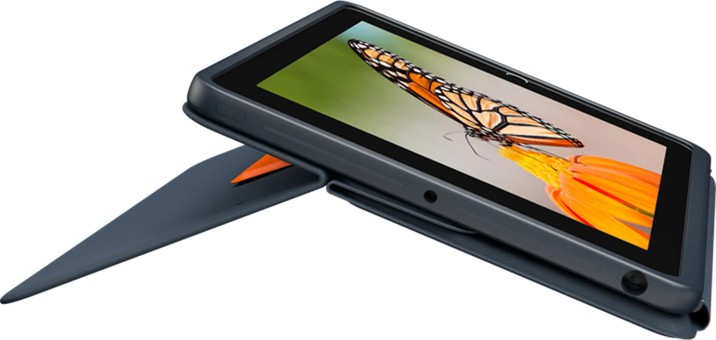 Mbështjellës me tastierë Logitech Rugged Combo 3 për iPad 7/8/9, QWERTY, Nordic, blu