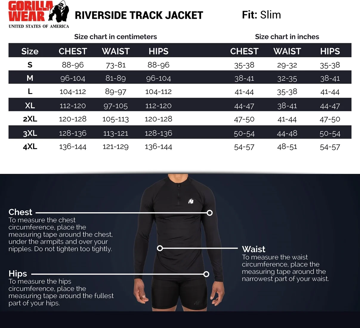 Riverside Track Jacket - Black