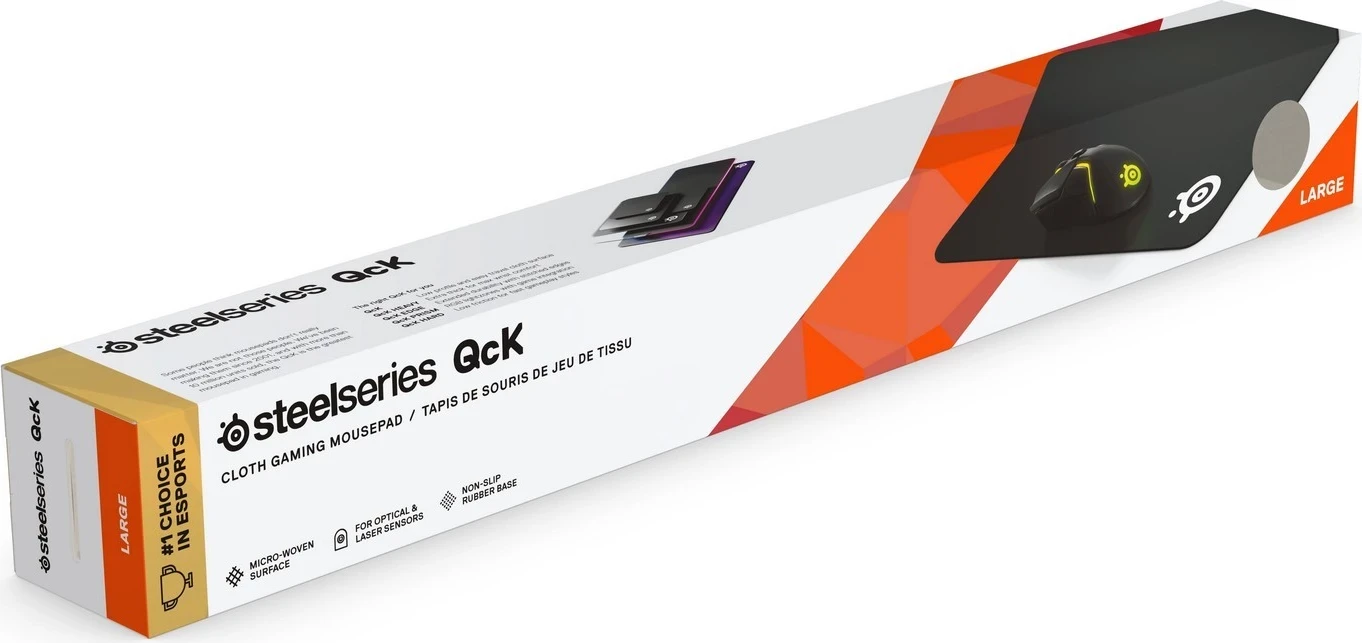 Mauspad SteelSeries QCK, L