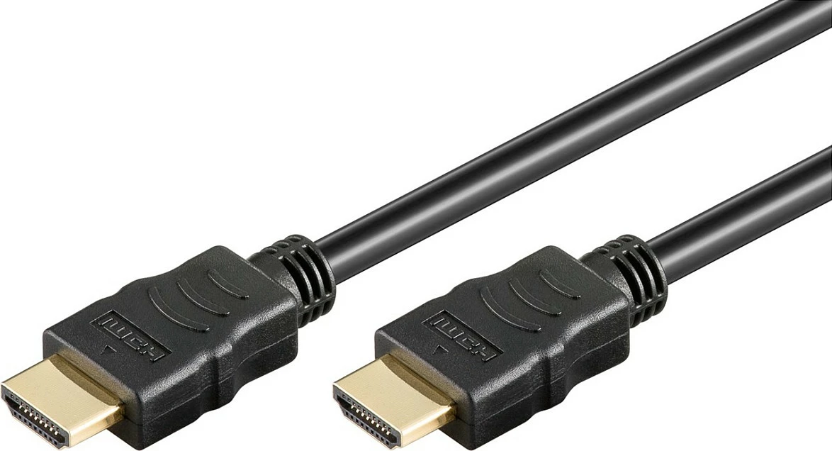 Kabllo HDMI Goobay 5m, 4K 60Hz, HDMI 2.0, me Ethernet/ARC, e zezë