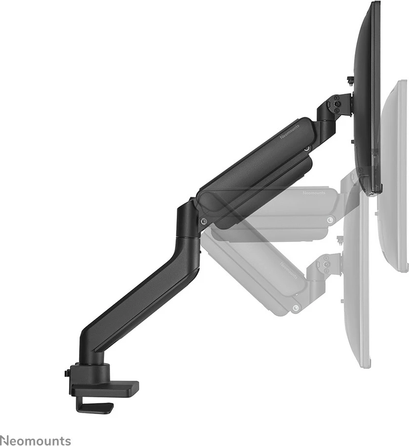 Krah monitori Neomounts DS70-450BL1, gas spring, 17-42 inç, 15 kg, e zezë