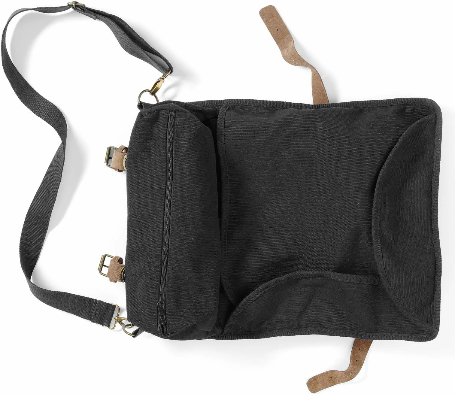 Çantë barmeni, Bar Up, 210x370x70 mm, pambuk i trashë me rrip shpatulle, e zezë