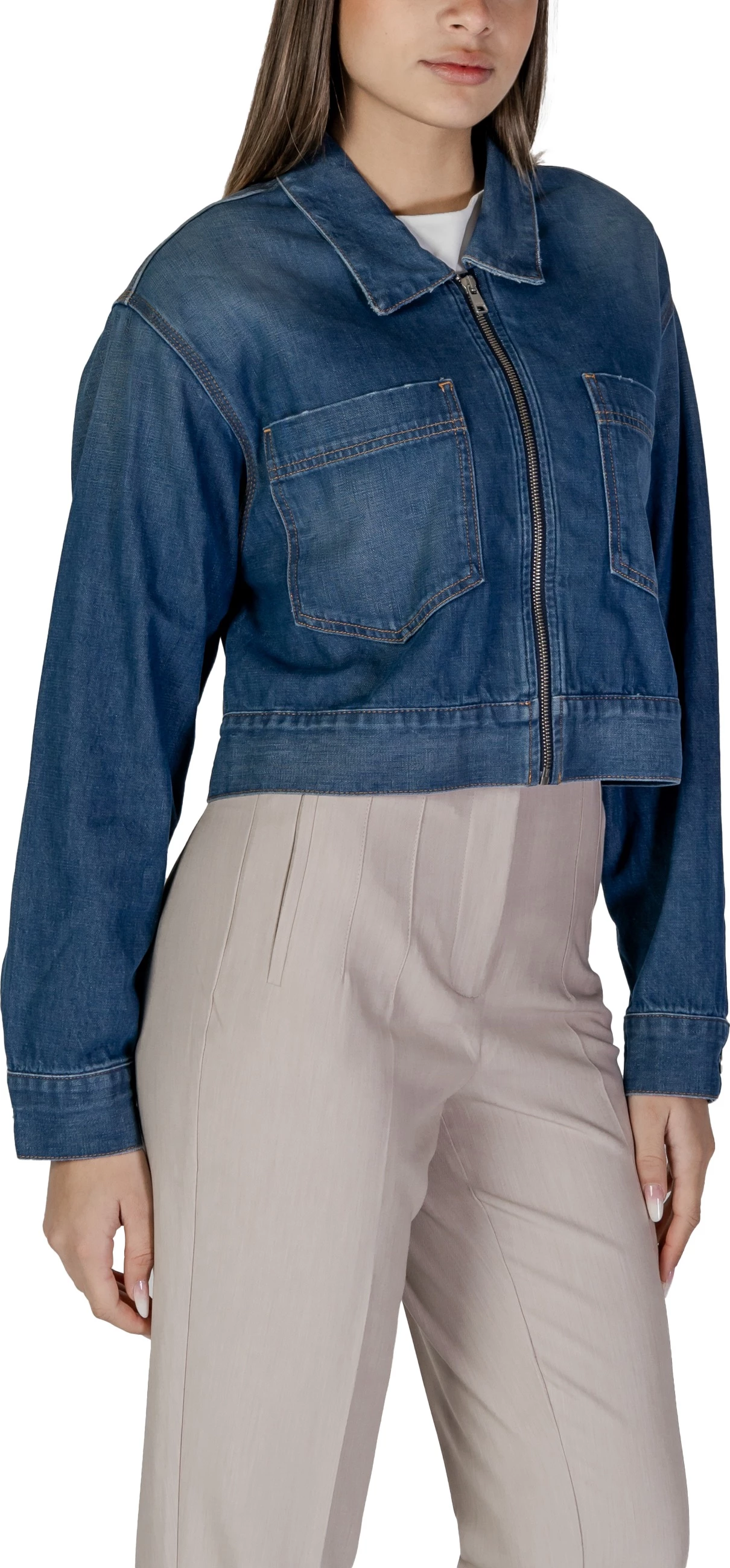 Jakne për femra Replay W7968.000.878 893, denim [Madhësia: XS]