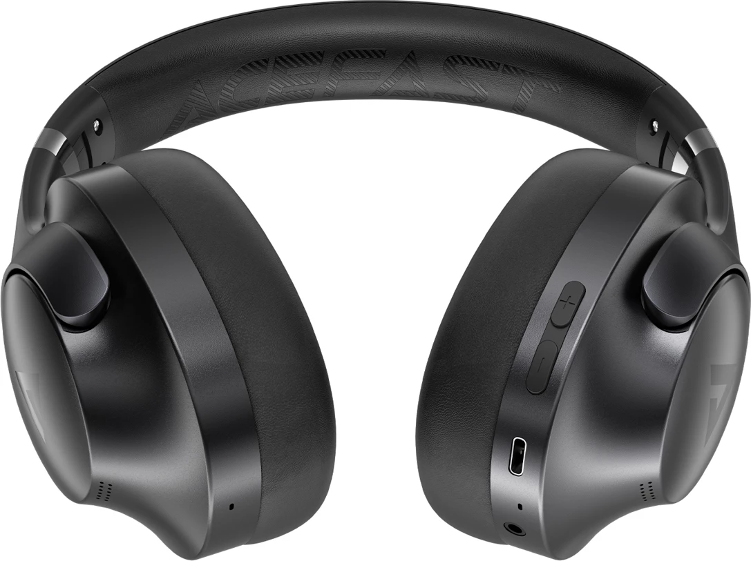 Kufje wireless Acefast H4, Bluetooth 5.3, ANC, IPX4, të zeza