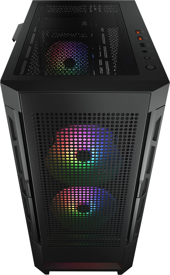 Kasë COUGAR AIRFACE RGB Mid Tower ATX, e zezë